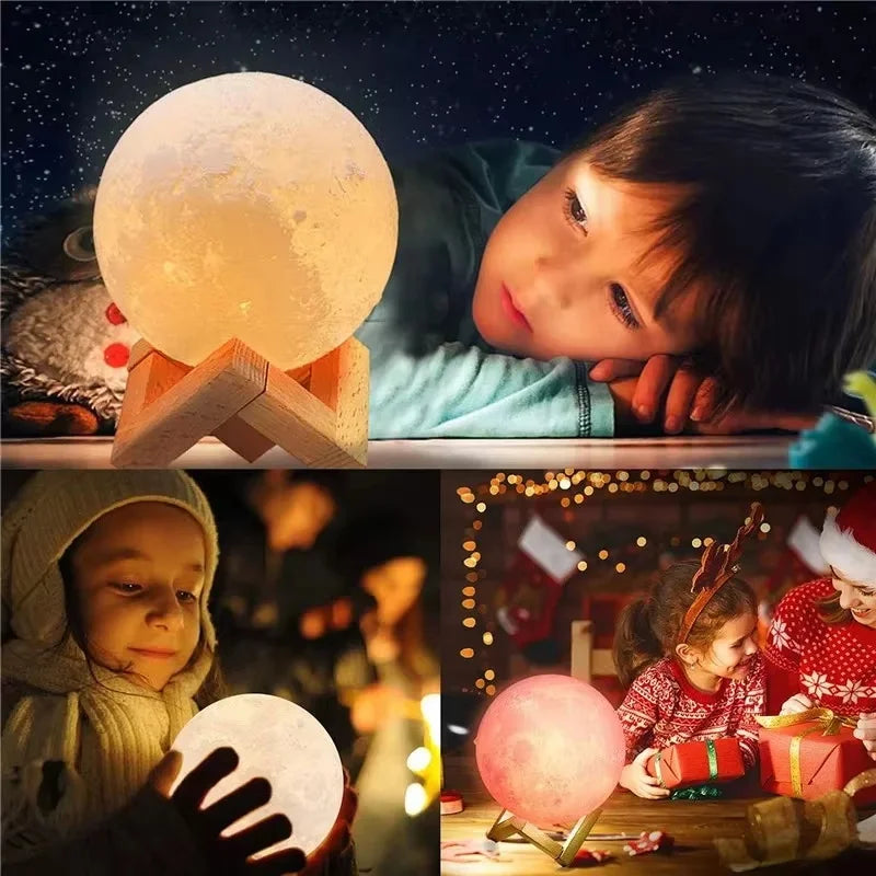 Night Light Moon Lamp