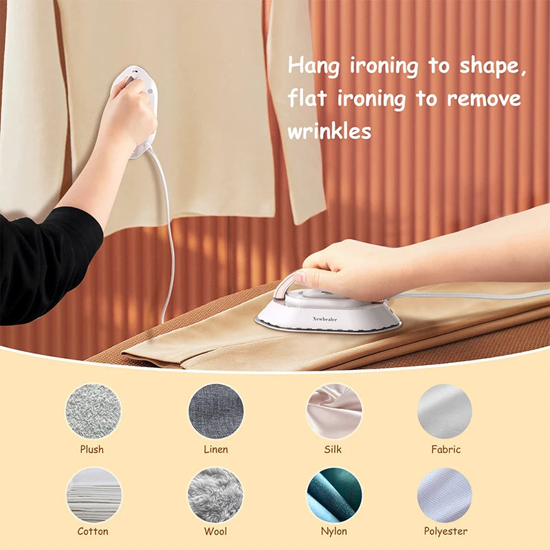 Mini Handheld Travel Iron 
